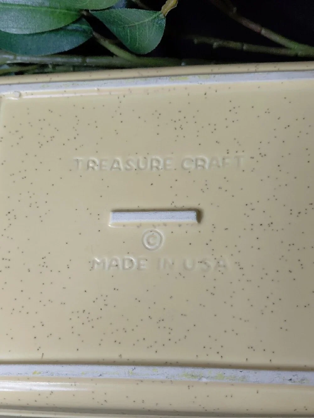 Vintage Treasure Craft Floral Ceramic Baking Dish